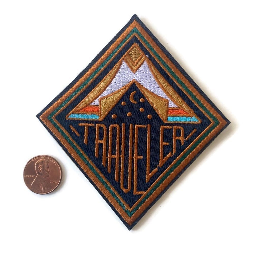 Traveler Embroidered Patch - Picture 2 of 5